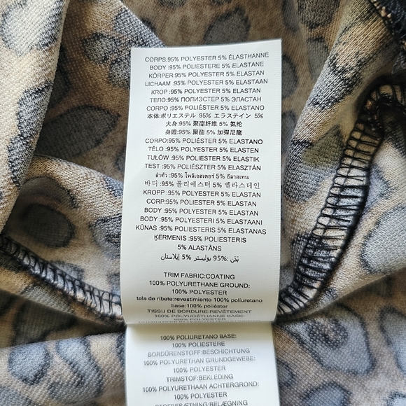 NWOT MICHAEL Michael Kors Cheetah Faux Leather Midi Dress - Picture 11 of 12